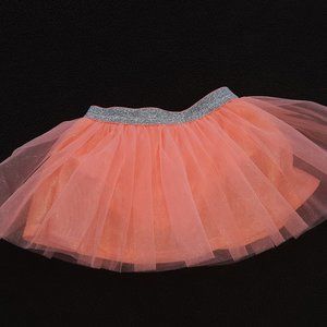 2 peach colored tutu skorts